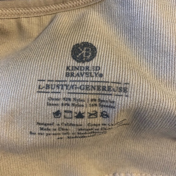 Sublime® Hands-Free Pumping & Nursing Bra size L busty, beige - Picture 7 of 7